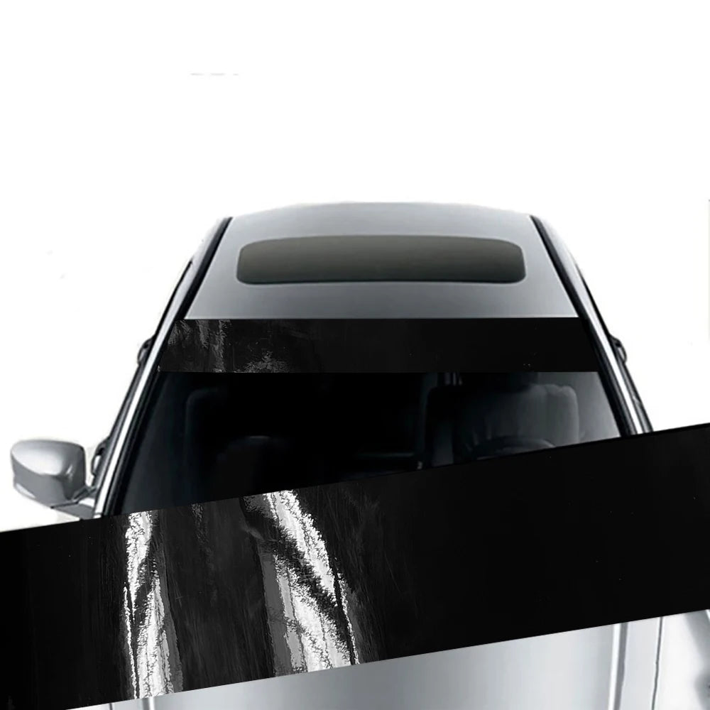 Car Sunshade Stickers Auto Front Windshield 3D Vinyl Film Rear Gear Sunshade Decorative Decals Stickers Cars Decorative Stick