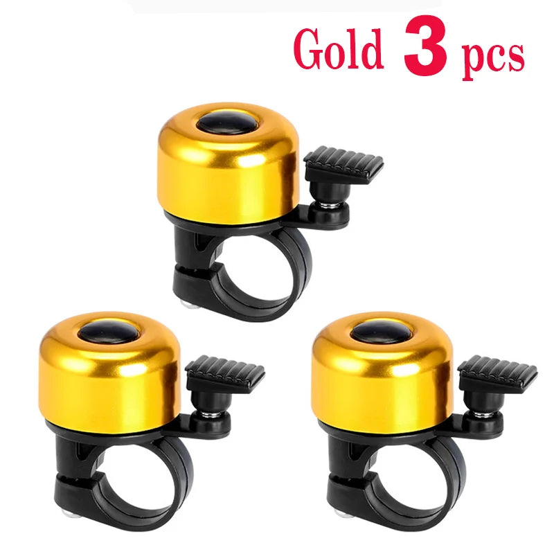 1~3pcs Bicycle Bell Aluminum Alloy MTB Horn Ring Safety Sound Alarm Handlerbar Cycling Warning Alarm Children Bike Accessorie