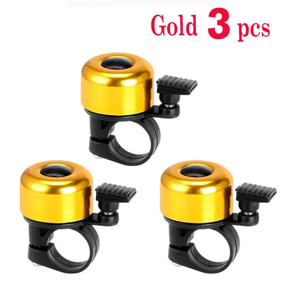 1~3pcs Bicycle Bell Aluminum Alloy MTB Horn Ring Safety Sound Alarm Handlerbar Cycling Warning Alarm Children Bike Accessorie