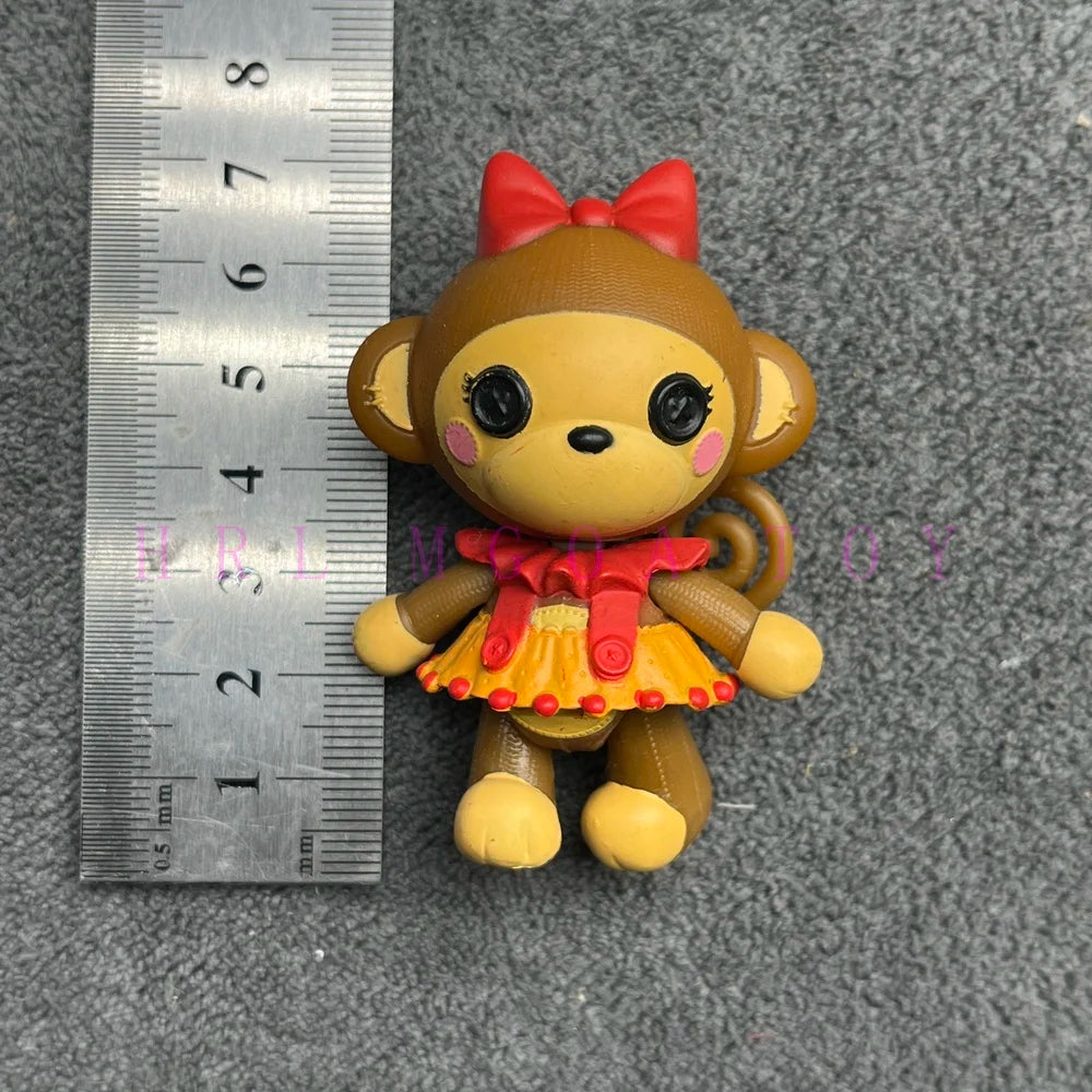 Original 8-10cm Can Choose Lalaloopsy Little Sister and Pet Dolls PVC Holiday Gift Collection Pvc Toys - A37-1PC