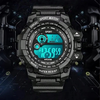 New Men LED Digital Watches Luminous Fashion Sport Waterproof Watches For Man Date Army Military Clock Relogio Masculino