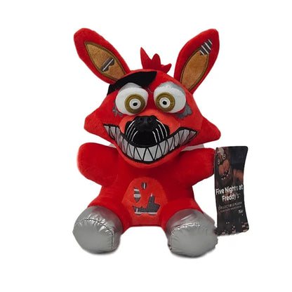Five Night At Freddy Fnaf Cute Plush Toys Game Doll 18 CM Bonnie Bear Foxy Cartoon Stuffed Dolls Freddy Toys For Children Gif