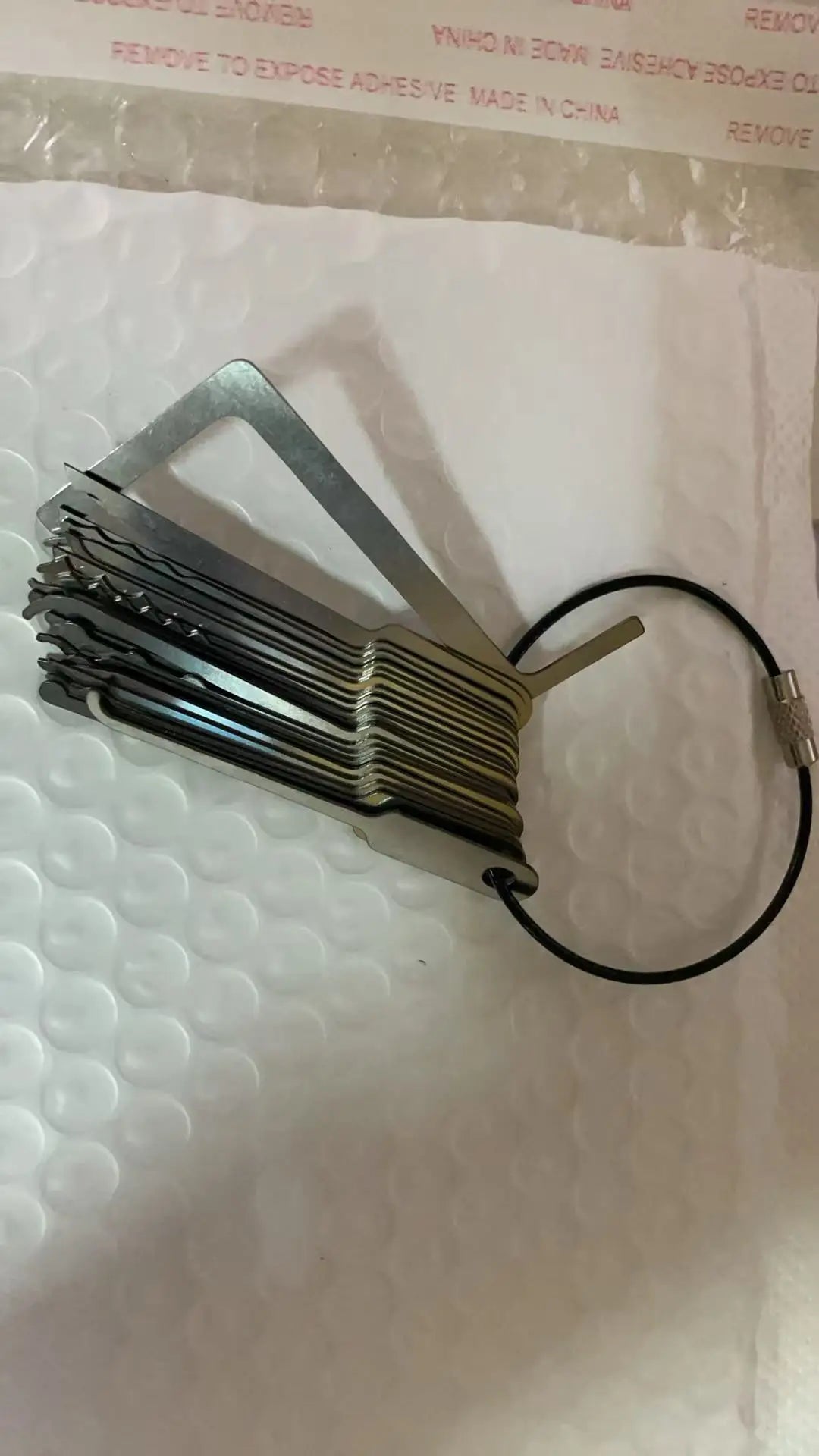 22IN1 Full Set Universal Wrench Suitable Tool Portable Tool for Unlocking Doors Use Opening Doors When Keys Are Forgotten