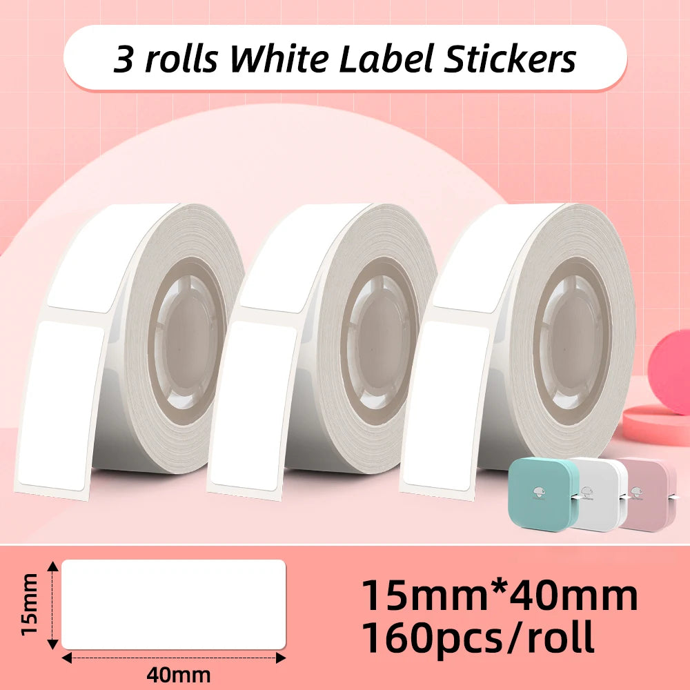 Phomemo Q30 Label Printer Mini Printer Pocket Thermal Label Maker Wireless Sticker Pocket Portable Printer Various Label Pape