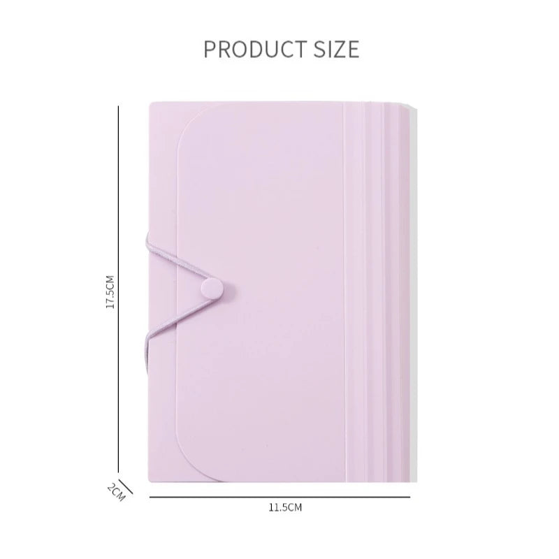 Nail Stamper Plates Storage Book, Foldable, Dust-proof and Scratch-resistant Nail Sticker Steel Plate Storage Album Bag Tool