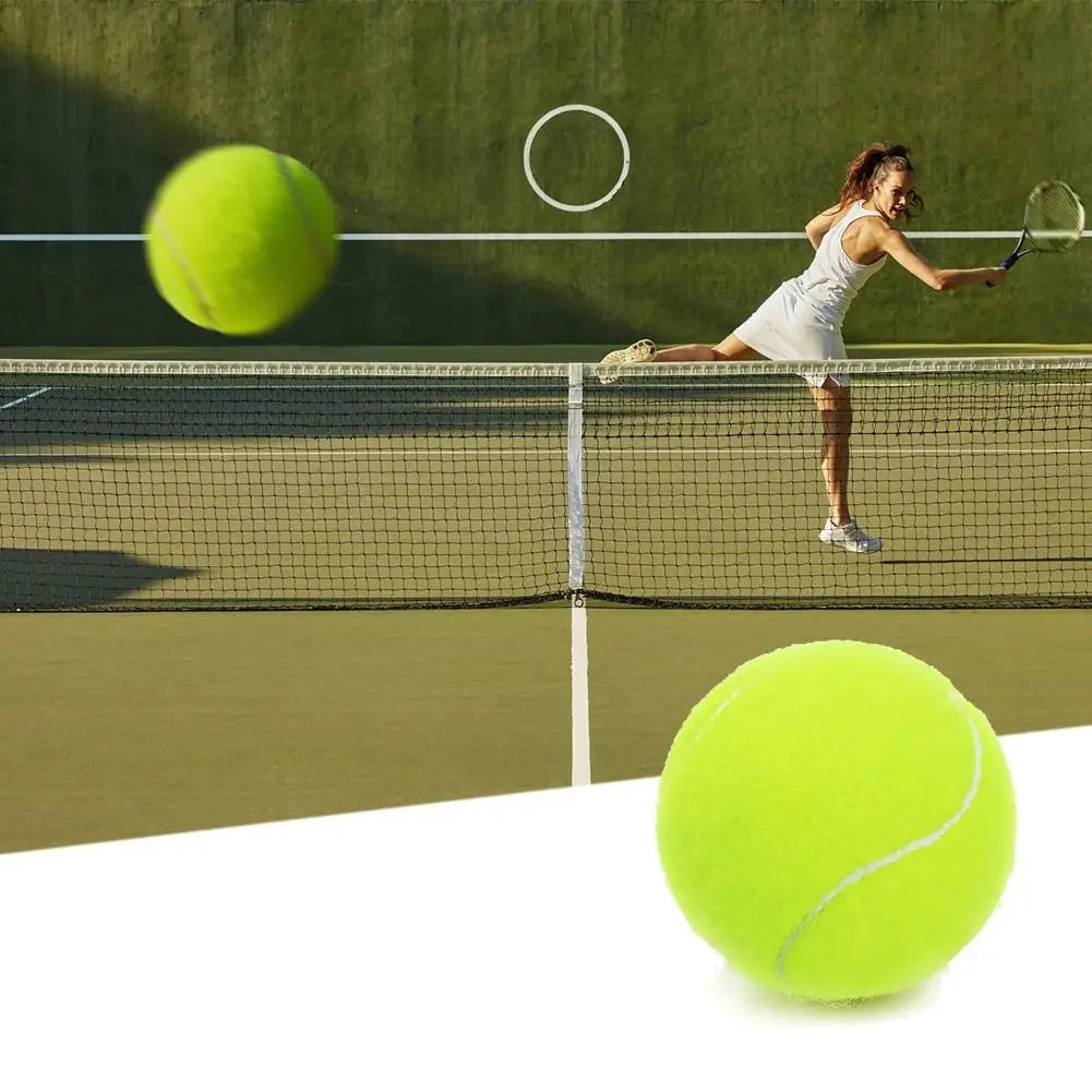 High Elasticity Training Entertainment Ball Tennis For Competition Training Exercises Elastic Fiber Rubber Outdoor Tennis Bal