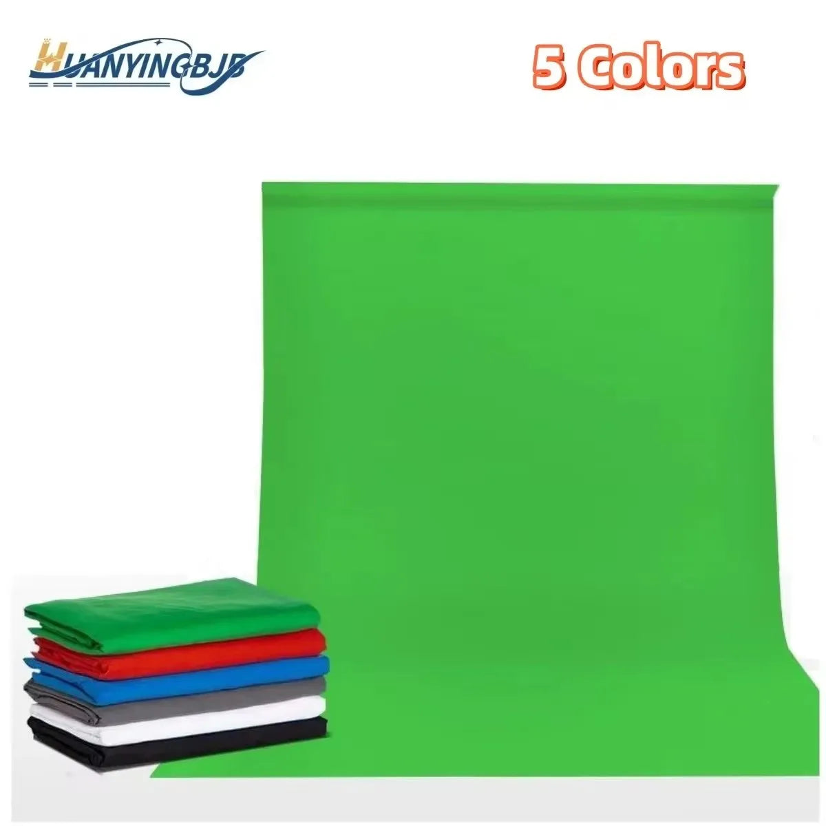 Background For Photography Backdrops White/Black/Blue/Green Screen Chroma Key Muslin Studio Photo Shooting Backdrop Cloth Pap