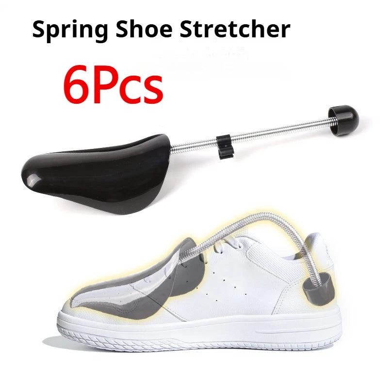 New Spring-loaded Shoe Lasts Sneakers Anti-deformation Internal Support Shoe Stretchers Leather Shoes Anti-wrinkle Shoe Trees