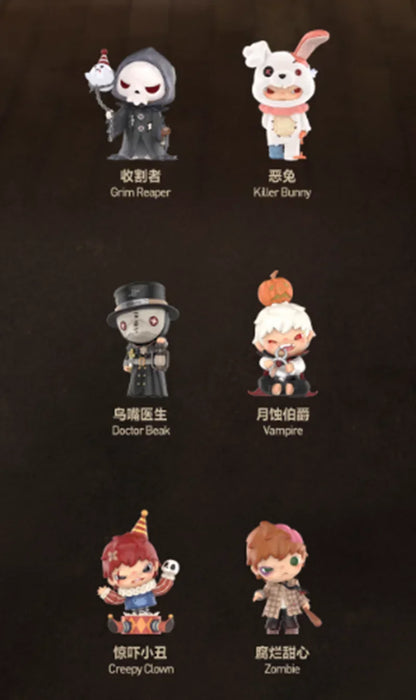 POP MART Hirono Monster Is Carnival Series Blind Box Guess Bag Mystery Box Toys Doll Cute Anime Figure Desktop Ornaments Gift