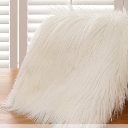 25x45cm 9cmPile Faux Fur Fabric For Sewing Doll Toy Beard Hair DIY Patchwork Material Accessories Home Decoration Cosplay Fab