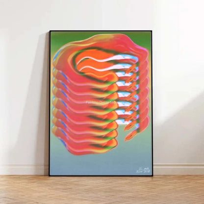 Mid Century Vintage Classic Colorful Posters Abstract Canvas Print Wall Art Canvas Painting for Living Room Home Decor TW10 -