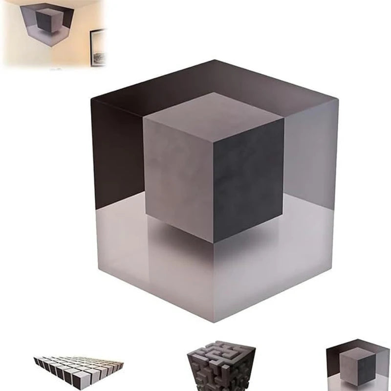 3D Wall Art Optical Illusion Corner Wall Decal Large Removable Peel And Stick Wall Art T Modern Home Decor For Living Room St