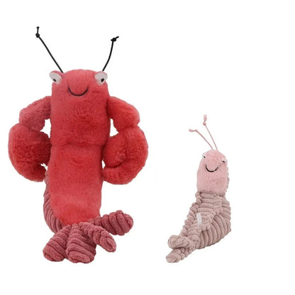 New Larry Lobster Plush Toys Soft Animals Shrimp Stuffed Baby Dolls Cute Plush Lobster Toys for Baby Kids Children Funny Gift