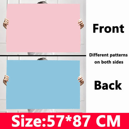 Photography Backdrops Wallpaper 57*87cm 2sides Solid Color Photo Background Props for Photo Studio Newborn Product Photograph