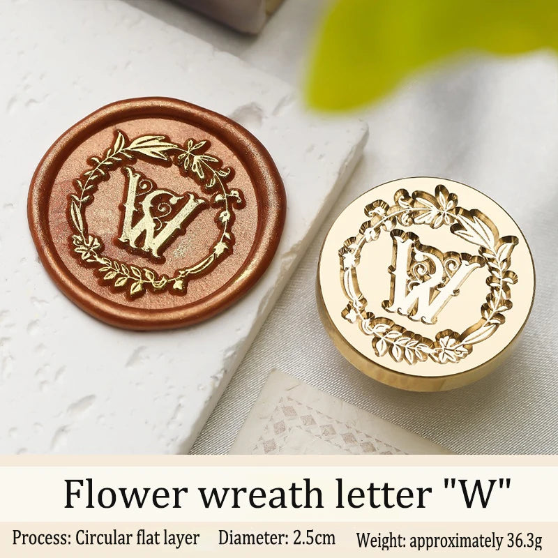 A-Z Seal Kit Sealing Wax for Stamp Head Letter Retro Stamps wax stamp for Wedding Logo for Print Set Wedding Craft Soaps Stam