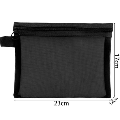 1/3pcs Mesh Clear Cosmetic Bags Small Large Black Makeup Bag Portable Travel Toiletry Organizer Case Lipstick Storage Pouch -