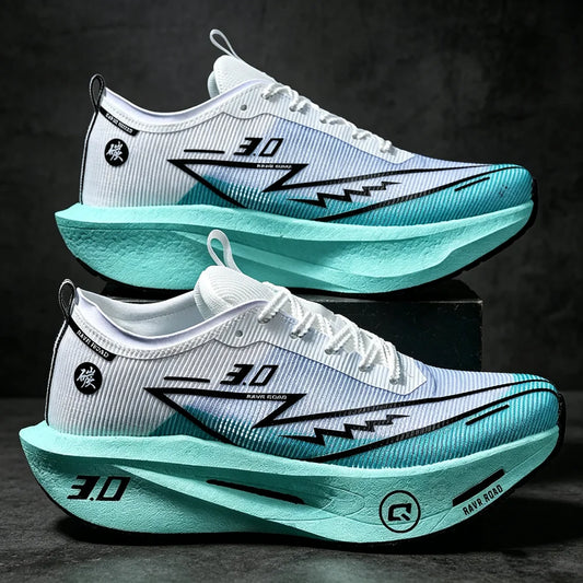 Men Running Shoes Carbon Board Marathon Sports Speciality Breathable Lightweight Women's Comfortable Athletic Nonskid Sneaker