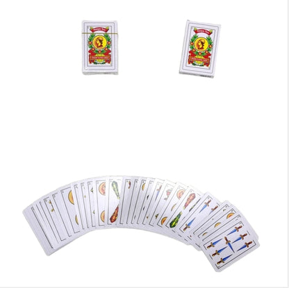 Fun Spanish Poker Game Card Paper Material 50 Cards Spanish Playing Cards Deck Family Party Board Game Magic Card For Party P