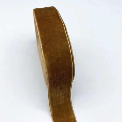 New 6-38mm Colour Single Face Line Velvet Ribbon for Bowknot Christmas Ribbon Party Decorations - 28 / 25mm (5Yards )