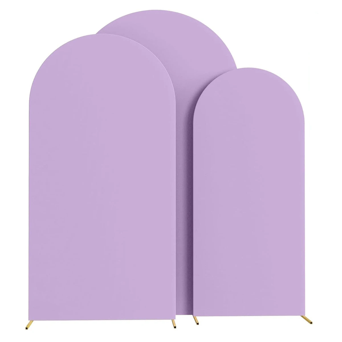 Wedding Arch Cover Arch Backdrop Cover Spandex Fitted Arch Cover for Wedding Birthday Festival Party （Without Shelf） - Light 