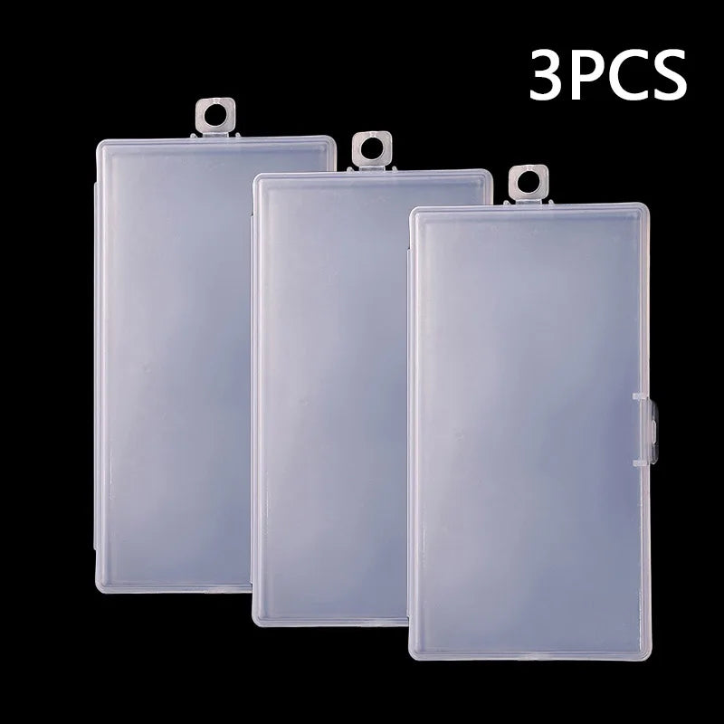 3pcs/set Storage Box Paper Money Album Currency Banknote Case Storage Bags Collection Boxes Holder With Transparent Plastic C
