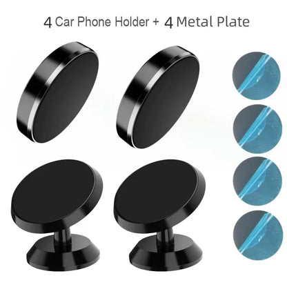 Magnetic Car Phone Holder Universal Car Phone Stand for iPhone Xiaomi Huawei Samsung Dashboard Wall Mounted Car Magnet Sticke