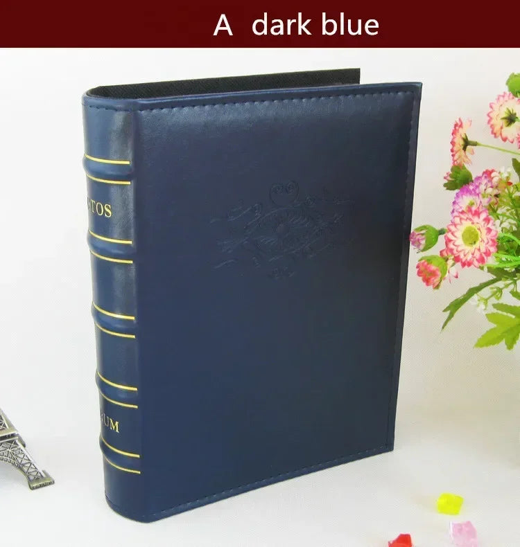 Big 6 Inches 4.5*6" 4D Photo Album Imitation Leather PU Cover Picture Album Welding Gift Tour Autograph Book Christmas Day Gi