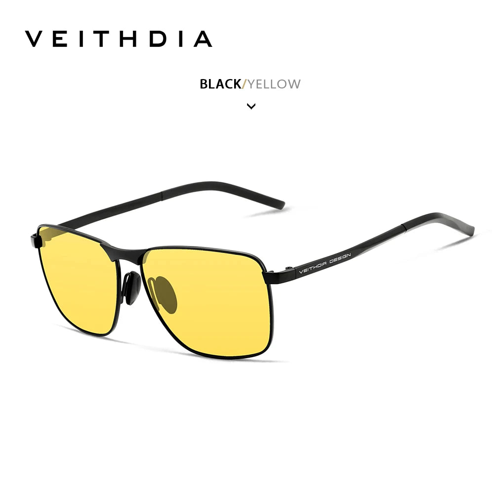 VEITHDIA Brand Men's Vintage Sports Sunglasses Polarized UV400 Lens Eyewear Accessories Male Outdoor Sun Glasses For Women V2
