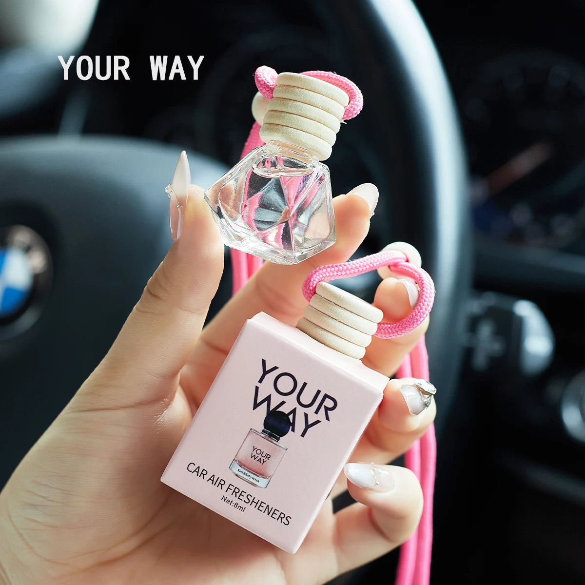 Perfume Car Perfume, a Car Fragrance Used for Car Interior Accessories, a Long-Term Car Air Freshener, Keep charming and Fres