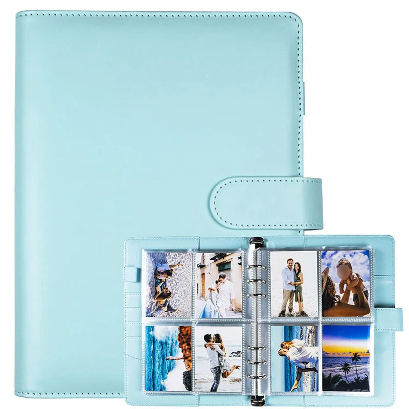 25pcs Page(4 Grids) Photo Card A5-Binder Kpop Photo Albums Idol Cards Loose-leaf Collect Book Binder Binder Photocard Holder