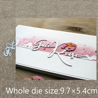 New Craft Metal die cuts Cutting Die famous buildings Decorative scrapbooking Album Paper Card Craft Embossing die cuts desig