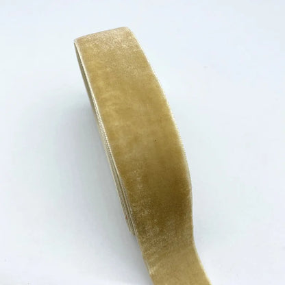 New 6-38mm Colour Single Face Line Velvet Ribbon for Bowknot Christmas Ribbon Party Decorations - 16 / 6mm (5Yards )
