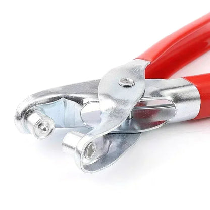 1 Set Grommet Eyelet Plier Set, Eyelet Hole Punch Pliers Kit With 100 4mm Metal Eyelets, Grommet Tool Kit For Leather Cloth