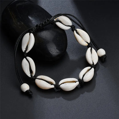 Bohemia Shaped Anklets for Women Foot Jewelry Summer Beach Barefoot Bracelet Ankle on Leg Chian Ankle Strap Accessories