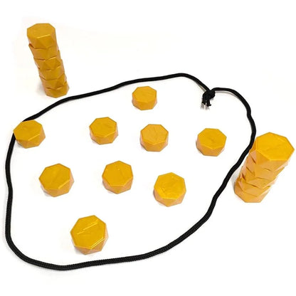 Party Games Magnetic Stones Game Interactive Magnet Board Strategy Game for Family Kids Adults Longest Side 3.4cm