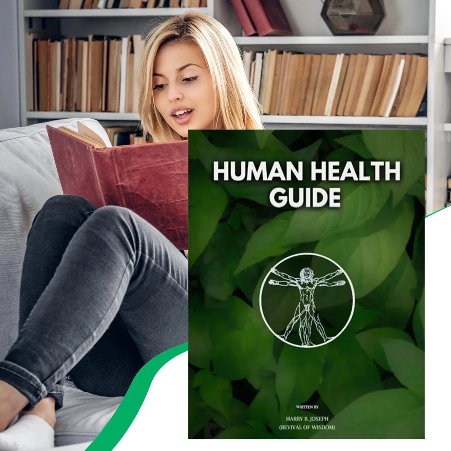 Human Health Guide by Harry B Joseph Self-Help Book for Wellness and Personal Development with Inspirational Insights