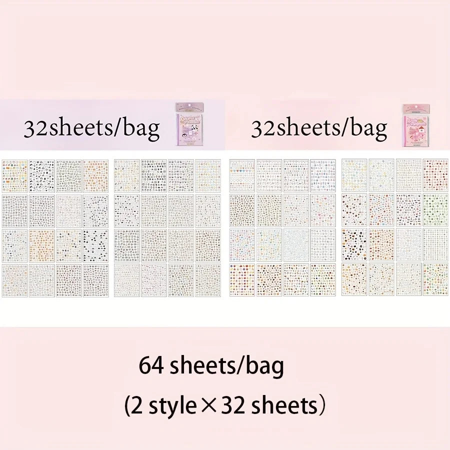 Mr Paper,kawaii Mini Deco Sticker Book scrapbooking stickers stickers aesthetic cheap stationery supplies journaling statione