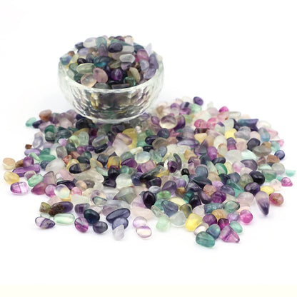 Natural Crystal Gravel Specimen Rose Quartz Amethyst Home Decor Colorful for Aquarium Healing Energy Stone Rock Mineral 50g 1