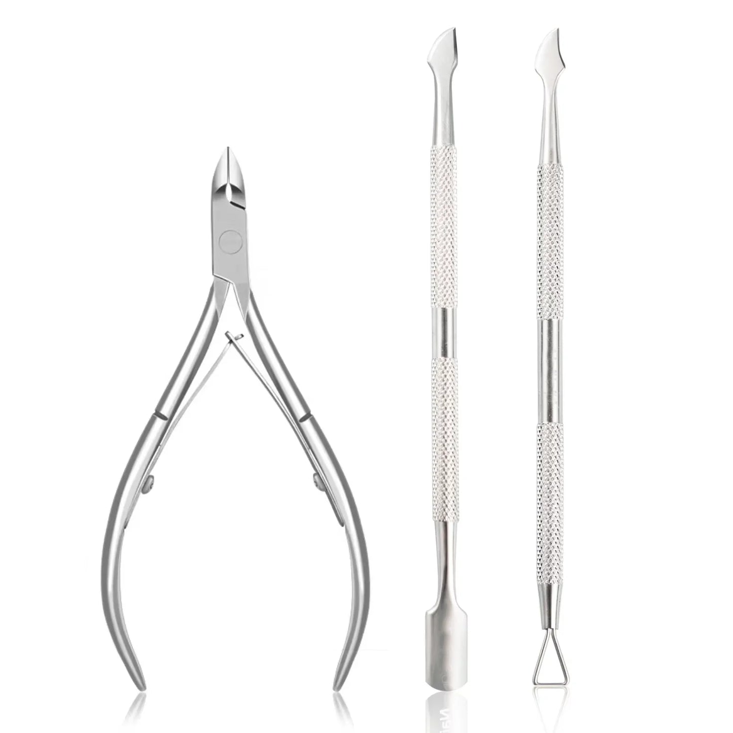 1/2/3pcs Nippers Nail Manicure Scissors Cuticle Clippers Trimmer Dead Skin Remover Pedicure Stainless Steel Cutters Tool Cuti