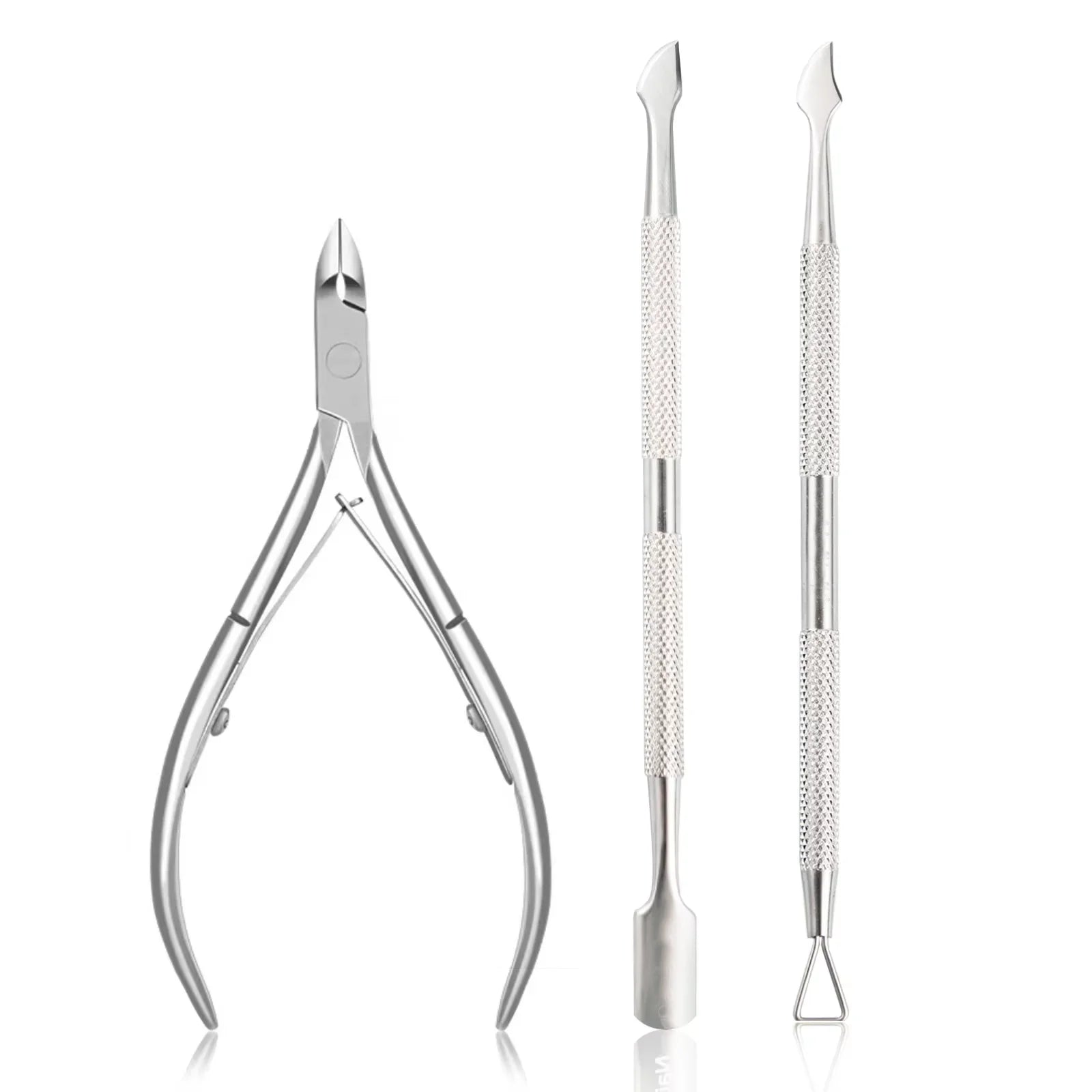 1/2/3pcs Nippers Nail Manicure Scissors Cuticle Clippers Trimmer Dead Skin Remover Pedicure Stainless Steel Cutters Tool Cuti