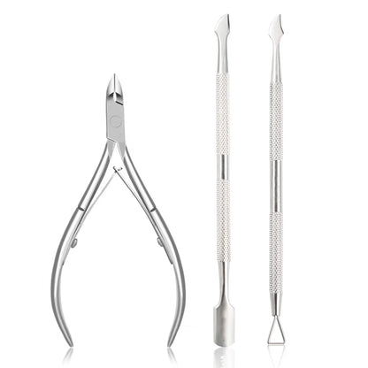 1/2/3pcs Nippers Nail Manicure Scissors Cuticle Clippers Trimmer Dead Skin Remover Pedicure Stainless Steel Cutters Tool Cuti