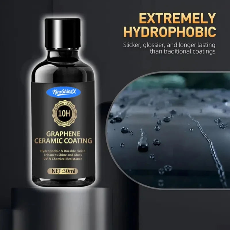 Graphene Ceramic Coating 20H/12H with Self Healing and UV Track Technology Car Detailing Professionals 10+ Years of Protectio