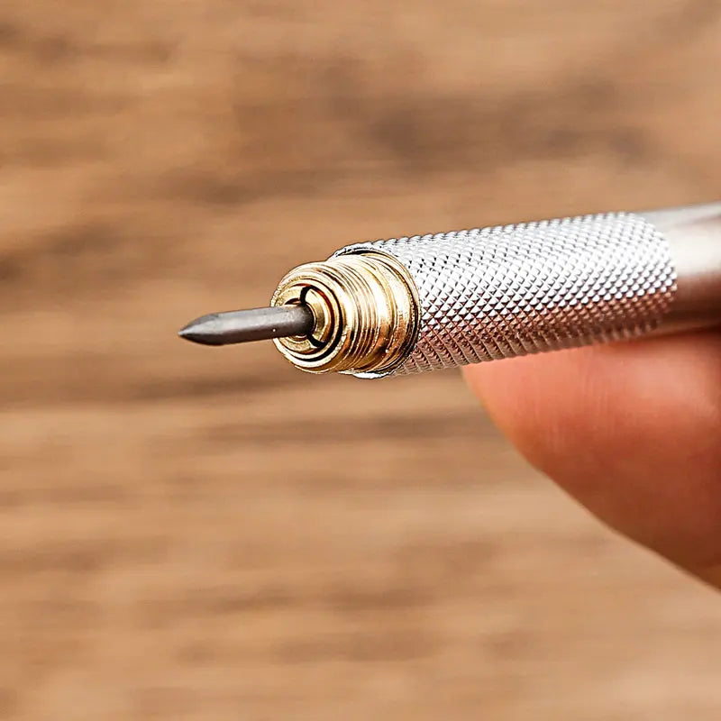 Mechanical Pencil Set 0.3 0.5 0.7 0.9 1.3 2.0mm Full Metal Art Drawing Painting Automatic Pencil with Leads Office School Sup