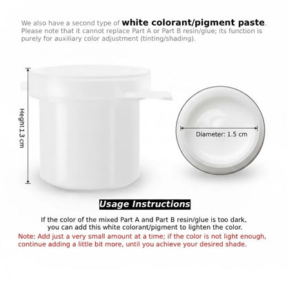 Tile Ceramic Repair Agent Kit for Floor Toilet Sink Tub Crack Chip Gap Filler. Waterproof, Mildew Resistant, Wearproof Easy U