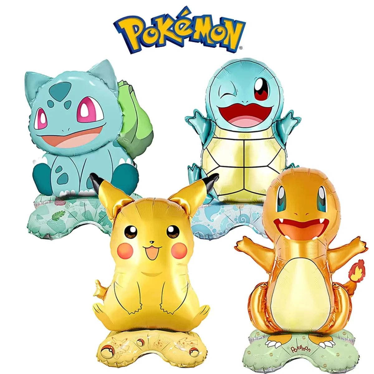 PokeMons Theme Party Favors Slap Bracelets Stickers Balloons Party Gifts Goodie Bag Stuffers Fillers Birthday Party Decoratio