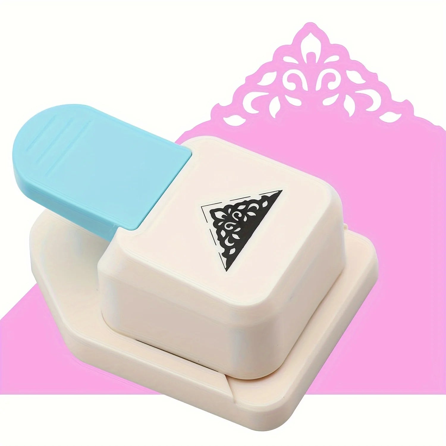 Craft corner punch & triangular flower pattern corner punch, scrapbooking supplies, flower shape punch
