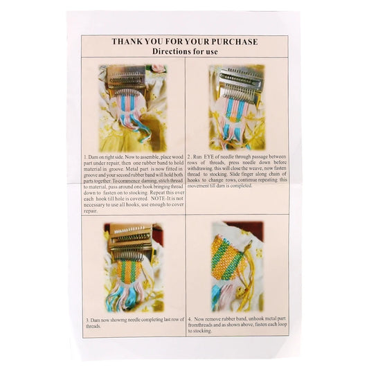 Hand Tapestry Wood Loom Weaving Frame Small Frame For Mending Clothes and Jeans Knitting Tools Darning Machine Small Loom