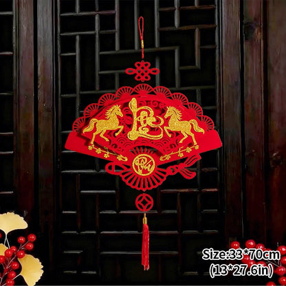 Vietnamese Spring Festival Decorations Paper Flowers Hanging Ornament 2026 New Year Home Decoraitons Room Wall Decor - S13