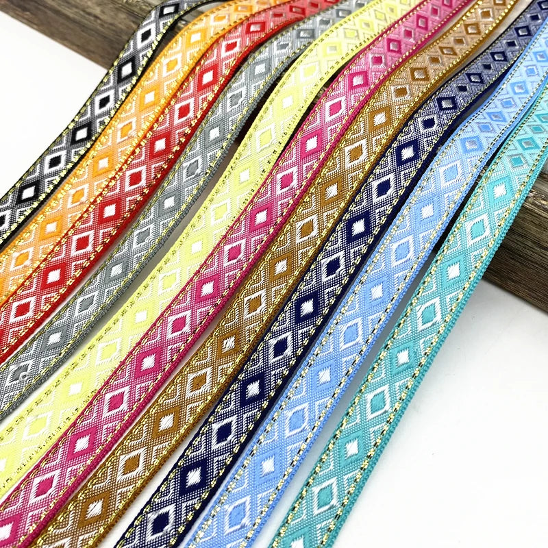 Lace Trim, Vintage Ethnic Lace Tape 2 Yards, 13mm Wide for Sewing, DIY Crafts, Lace Projects, Scrapbooking, Floral Tape