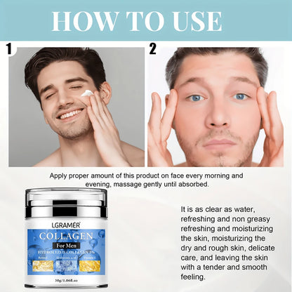 Anti-wrinkle Cream For Men Remove Face & Neck Wrinkles Firming Moisturizing Skin Retinol Face Cream Anti-aging Facial Treatme